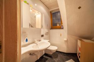 Ένα μπάνιο στο Hoferhof Apartement Bergzauber +13 φωτογραφίες