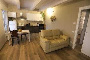 Kuchyň nebo kuchyňský kout v ubytování B&B 18 Gradini