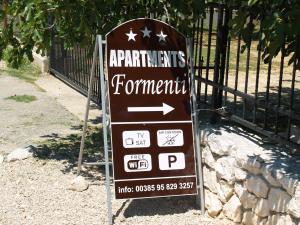 Certifikát, hodnocení, plakát nebo jiný dokument vystavený v ubytování Apartments & Rooms Formenti