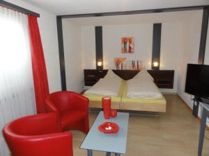 Postel nebo postele na pokoji v ubytování Hotel Primavera