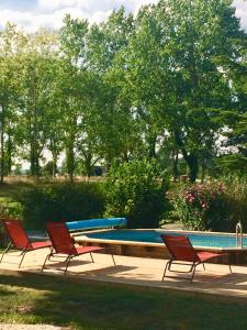 Πισίνα στο ή κοντά στο Petit Loft idéal, Tourisme et Affaires en Vallée du Lot