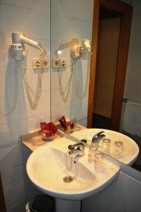 Kupatilo u objektu Hotel España