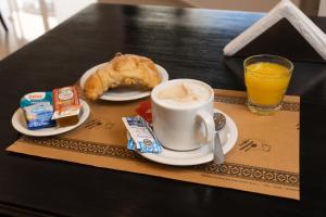 Comida no hotel ou em algum lugar perto