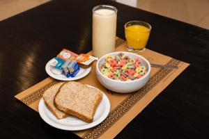 Comida no hotel ou em algum lugar perto