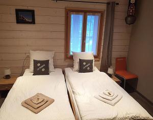 Postel nebo postele na pokoji v ubytování Bnb la Péniche