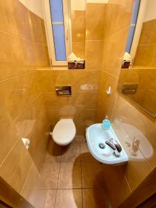 Kúpeľňa v ubytovaní Topolove Rooms & Apartments