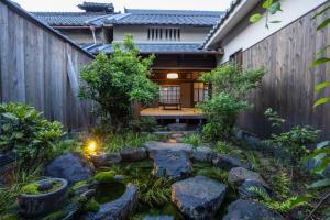 BRANCHERA VILLA ASUKA - Accommodation Registered as a National Tangible Cultural Property外面的花园
