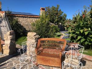 Vonkajšia záhrada v ubytovaní Casa rural La Tahona del abuelo TR CC 00344