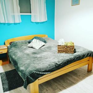 Postel nebo postele na pokoji v ubytování Apartman Azra