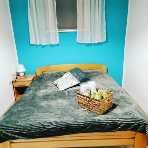 Postel nebo postele na pokoji v ubytování Apartman Azra