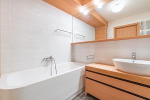 Kúpeľňa v ubytovaní Terrazza su Sestriere Lux