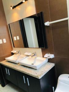 Koupelna v ubytování Valdivia Suites