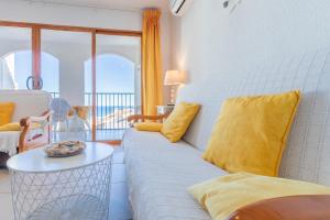 Posedenie v ubytovaní Altea Villa Buraux , Apartamento con vistas al mar & parking en el corazón del casco viejo de Altea