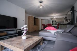 Prostor za sedenje u objektu SUPERB apt with BALCONY in BRIANÇON