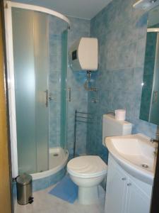 Koupelna v ubytování Guesthouse Lisica