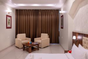 Istumisnurk majutusasutuses Savitri Resort
