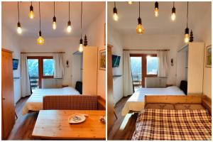 Postel nebo postele na pokoji v ubytování Casa Mowgli - Residence Sussy