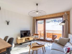 Зона вітальні в Appartement La Plagne-Tarentaise, 3 pièces, 6 personnes - FR-1-351-125