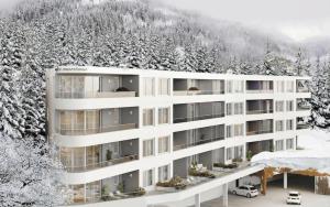 Obiekt Top 19 Alpe Maritima - Luxury Lakeview Apartment zimą