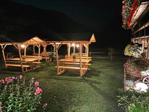 Zahrada ubytování Albergo Lozen