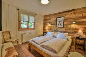 Postel nebo postele na pokoji v ubytování Apartment Reste Fidèle + 7 fotografií