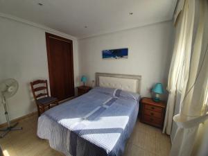 Postel nebo postele na pokoji v ubytování casa relax nudista + 34 fotografií