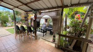 Zahrada ubytování villa3tours