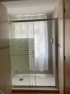 Koupelna v ubytování Hostal María