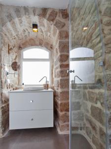 Koupelna v ubytování Azamra Inn Tzfat