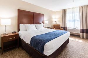 Postel nebo postele na pokoji v ubytování Comfort Inn Lehi - Thanksgiving Point Area