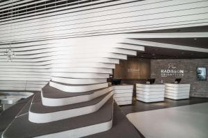 Posezení v ubytování Radisson Collection Hotel, Old Mill Belgrade