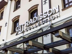 Certifikát, hodnocení, plakát nebo jiný dokument vystavený v ubytování Radisson Collection Hotel, Old Mill Belgrade