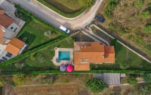 Pohľad z vtáčej perspektívy na ubytovanie Villa Jaki