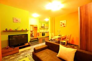 Posezení v ubytování Apartments Pri Adamsovih