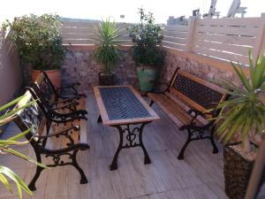 Balkón alebo terasa v ubytovaní Apartamento Jerez Terraza Privada