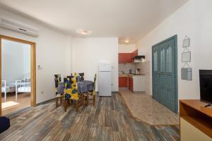 Kuchyň nebo kuchyňský kout v ubytování Apartments Lapida