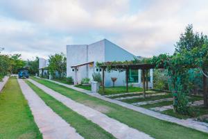 Um jardim em Pousada Amanhecer