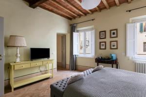 TV a/nebo společenská místnost v ubytování Tuscany View Montalcino