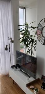 Apartman Lori Mにあるテレビまたはエンターテインメントセンター