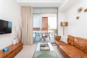 Posezení v ubytování Nautica Residences Fremantle