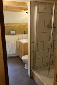 Koupelna v ubytování Haus An der Rur - 5 Apartments mitten in Monschau