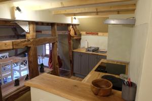 Kuchyň nebo kuchyňský kout v ubytování Haus An der Rur - 5 Apartments mitten in Monschau