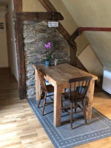 Posezení v ubytování Haus An der Rur - 5 Apartments mitten in Monschau
