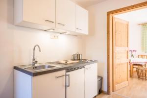 A kitchen or kitchenette at Lettnerhof Bnb Wohnung 3