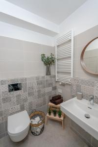 Koupelna v ubytování Apartmán Šantovka