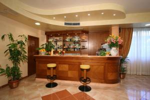 Lounge nebo bar v ubytování Hotel Villa Luca