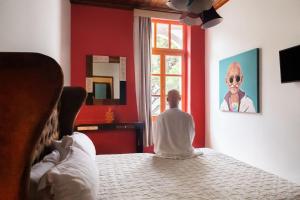 TV/Unterhaltungsangebot in der Unterkunft A for Art Hotel