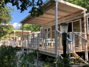 Balkón alebo terasa v ubytovaní Camping Village Mugello Verde