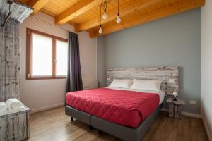 Agriturismo ai Due Leoni客房内的一张或多张床位