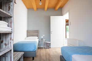 Agriturismo ai Due Leoni客房内的一张或多张床位